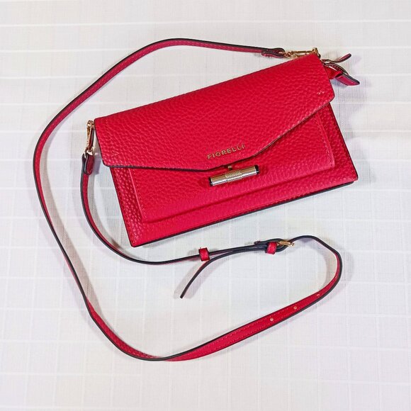 Fiorelli Raspberry-Pink Crossbody Bag - Picture 1 of 12